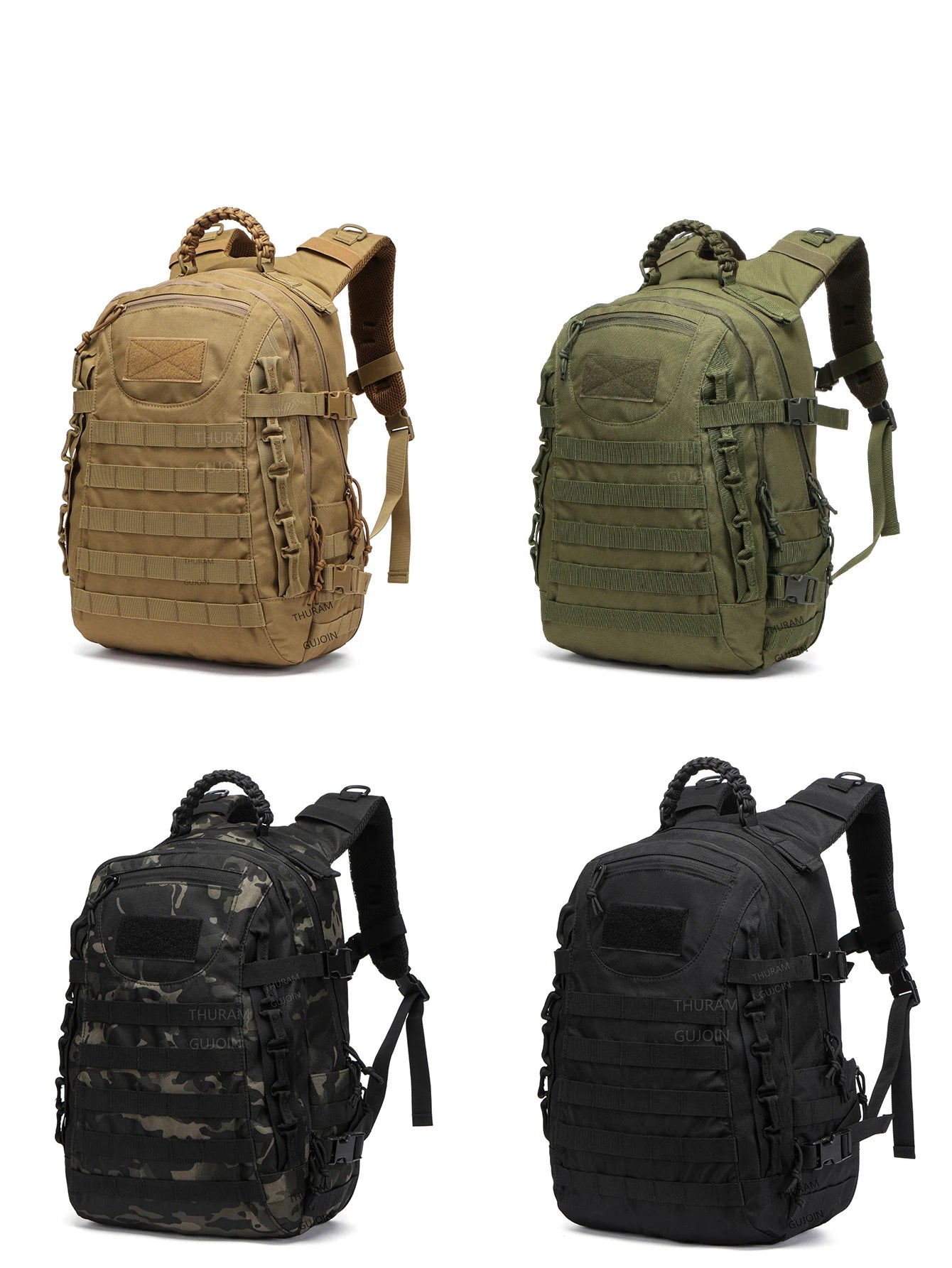TacticalPro™ 38L Military-Grade Backpack